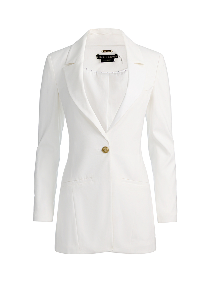 HOPE FITTED BLAZER - OFF WHITE image 5 - ALICE + OLIVIA