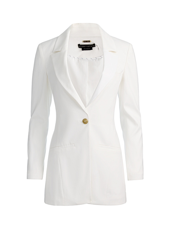 OFF WHITE-HOPE FITTED BLAZER