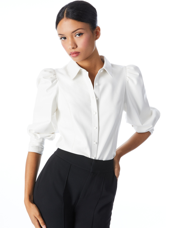 OFF WHITE-NADINE VEGAN TOP