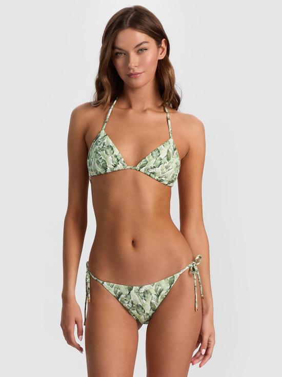 A+O X PQ SWIM TRIANGLE BIKINI TOP