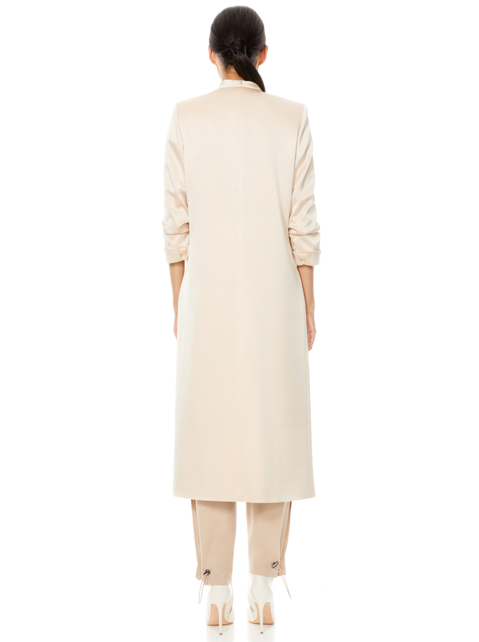 LINDA SCRUNCH SLEEVE COAT - SEPIA image 1 - Alice And Olivia