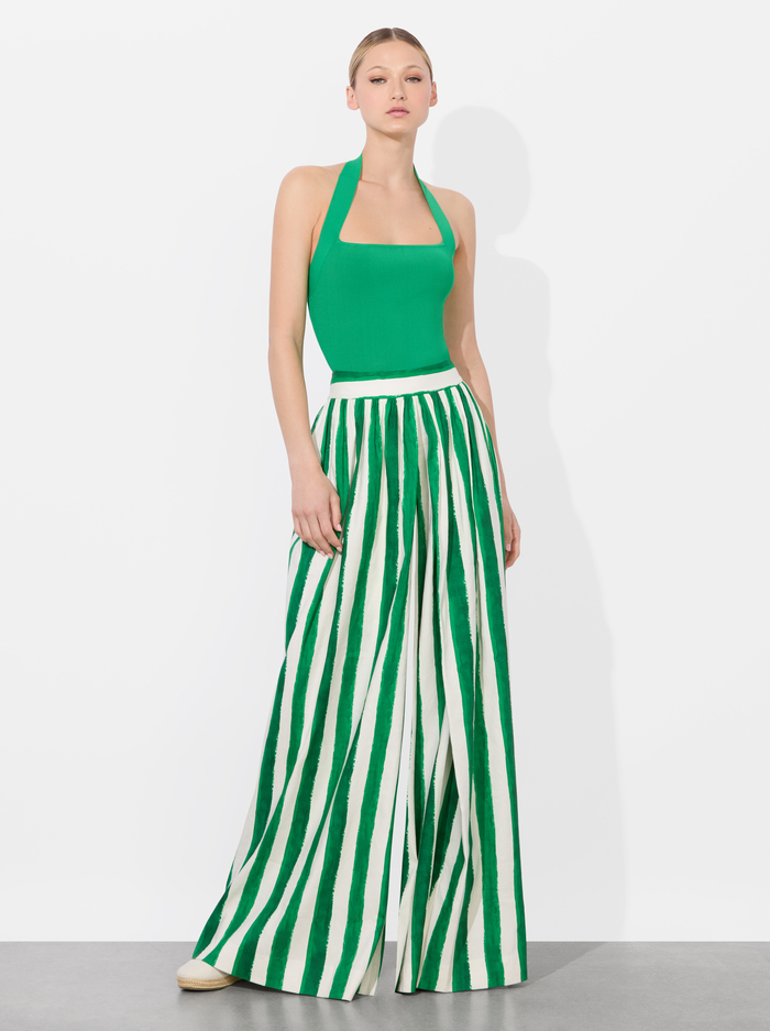 CELLY HALTER TANK - LIGHT EMERALD image 1 - Alice And Olivia