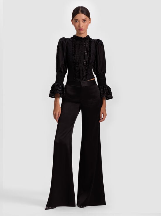 BLACK-VICKY BLOUSE
