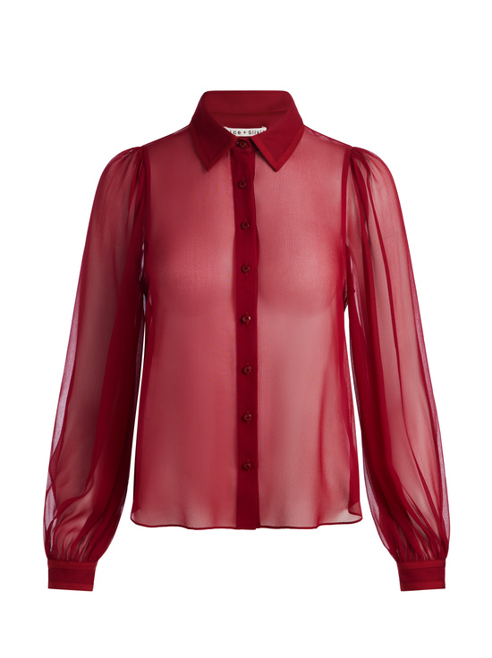 GARNET-ROANNE BUTTON DOWN