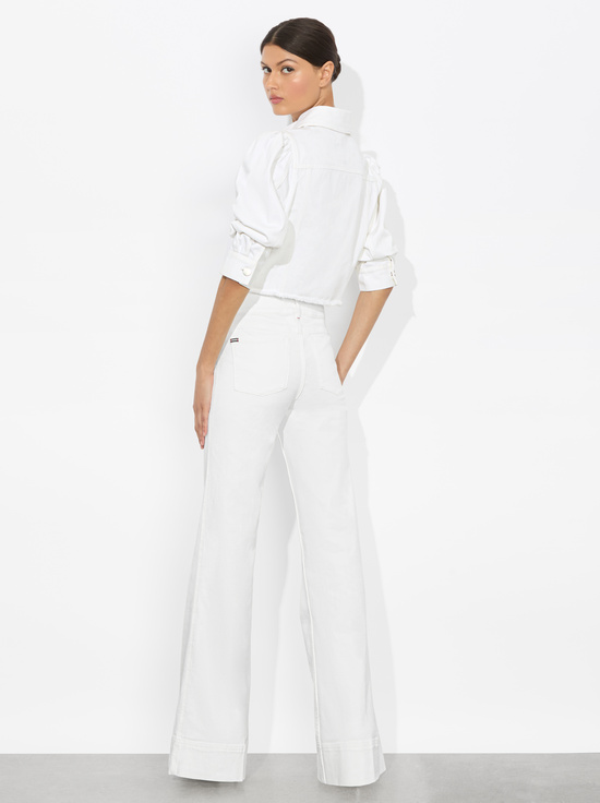 WHITE-LANA DENIM JACKET