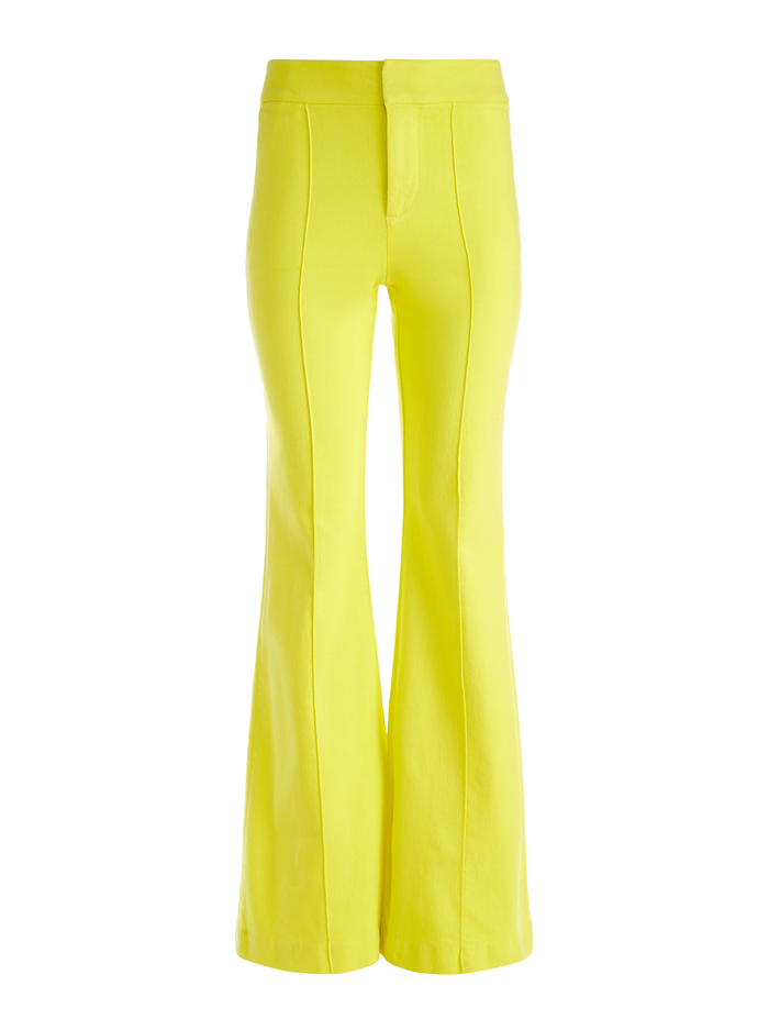 JANE TROUSER JEAN - CANARY image 5 - Alice And Olivia