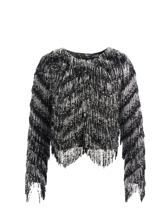 BLACK/SILVER-KIDMAN JACKET