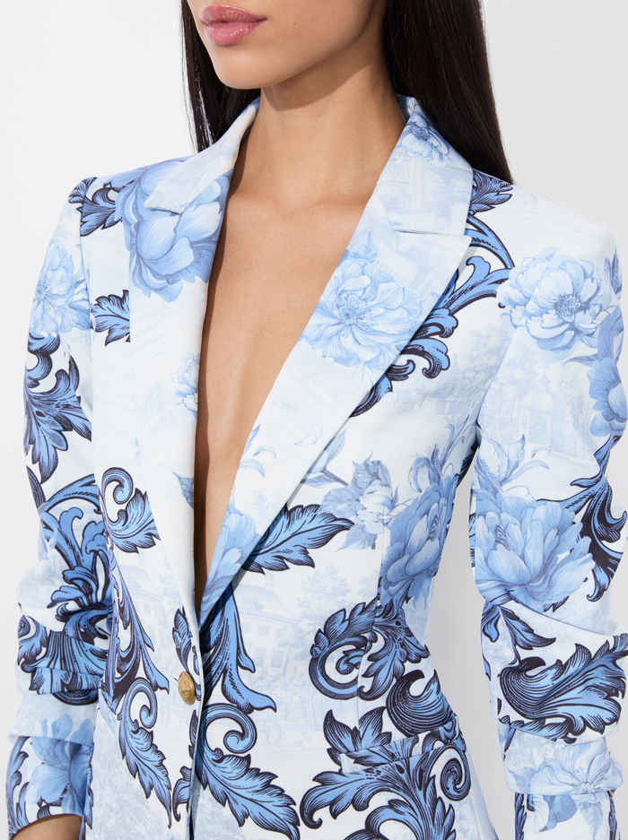 BREANN FITTED BLAZER - SCROLL SYMPHONY image 4 - Alice And Olivia