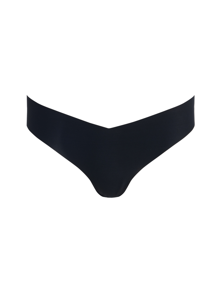A+O X COMMANDO CLASSIC THONG - A+O Hot Black - Alice And Olivia