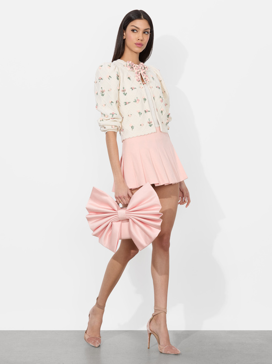 PINK BLOOM-SEMIRA BOW BAG