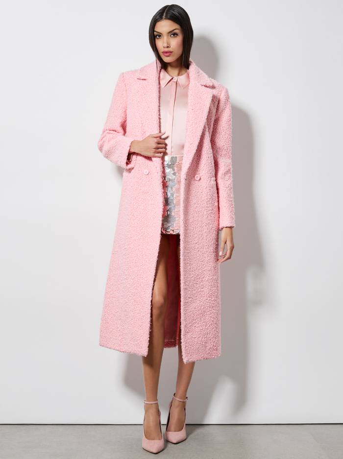 JIMMY COAT - ROSE QUARTZ - Alice And Olivia