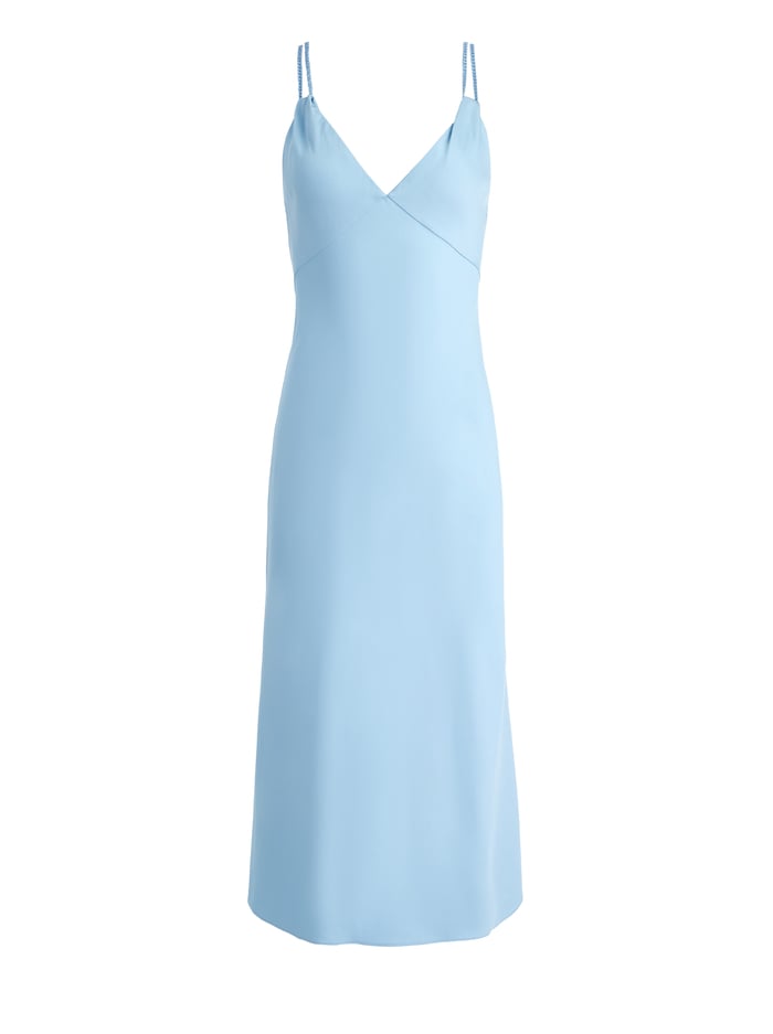 KIRO SLIP DRESS - MINERAL BLUE image 5 - Alice And Olivia