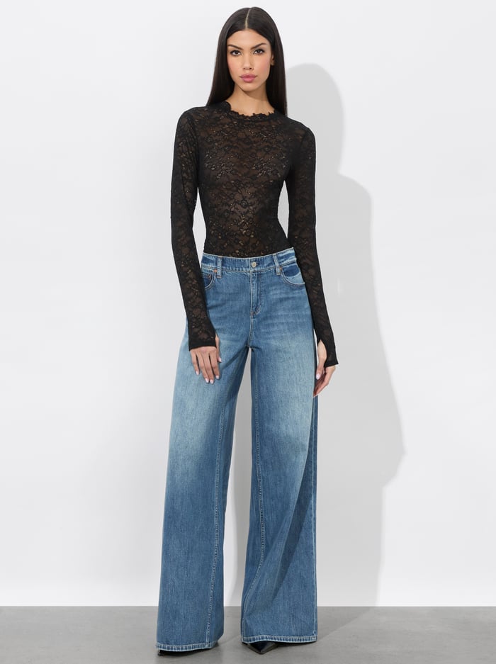 HARPER JEAN - LIANA VINTAGE BLUE image 1 - Alice And Olivia