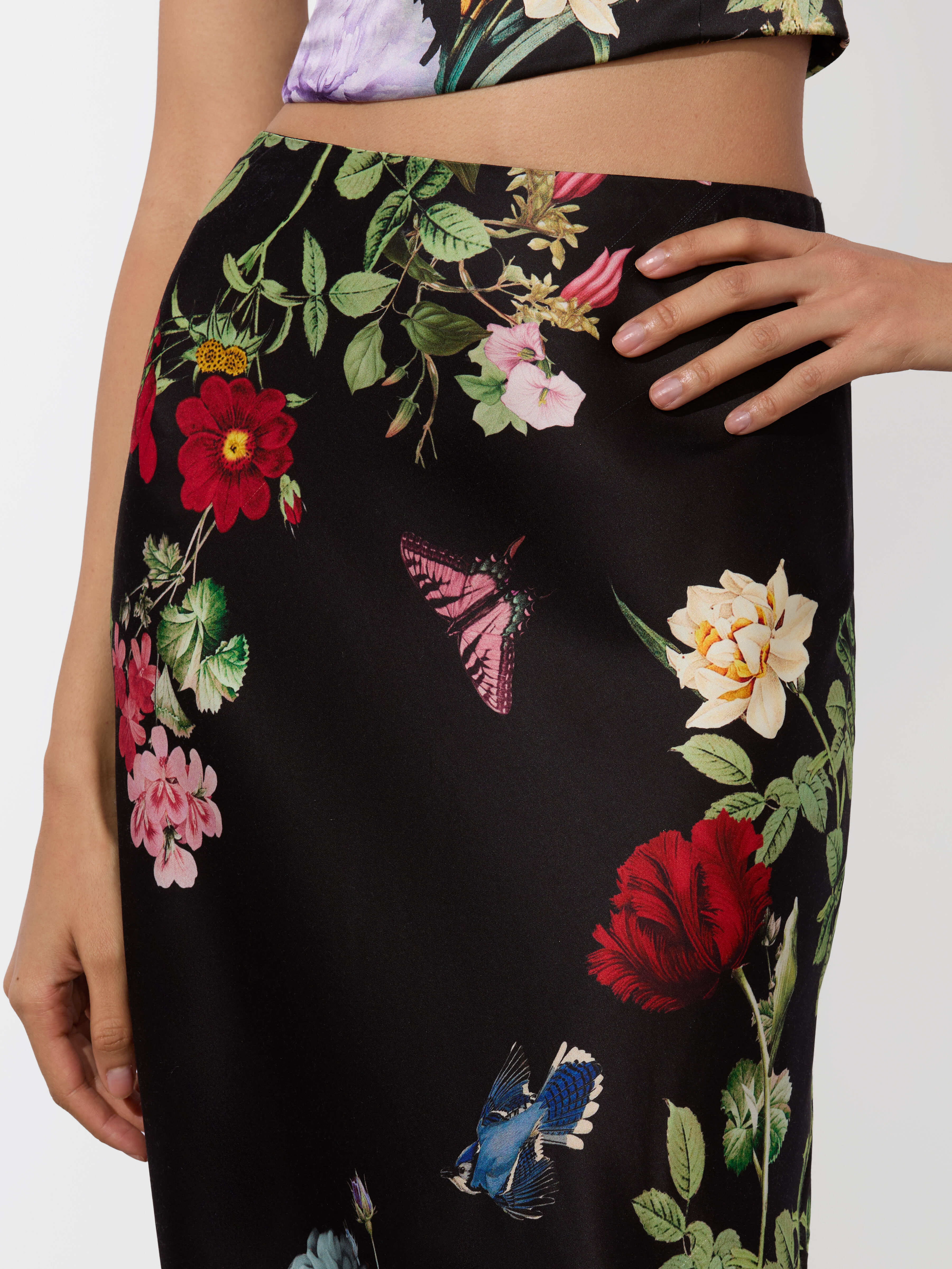 Black Designer Skirts - Leather, Statement, Printed | Alice