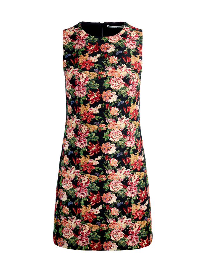 COLEY MINI DRESS - MULTI image 6 - Alice And Olivia