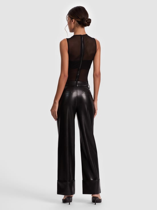 BLACK-ALEXANDER VEGAN ANKLE PANT