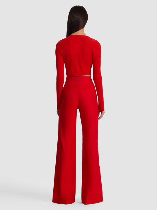 CHILI PEPPER-DYLAN LINEN PANT