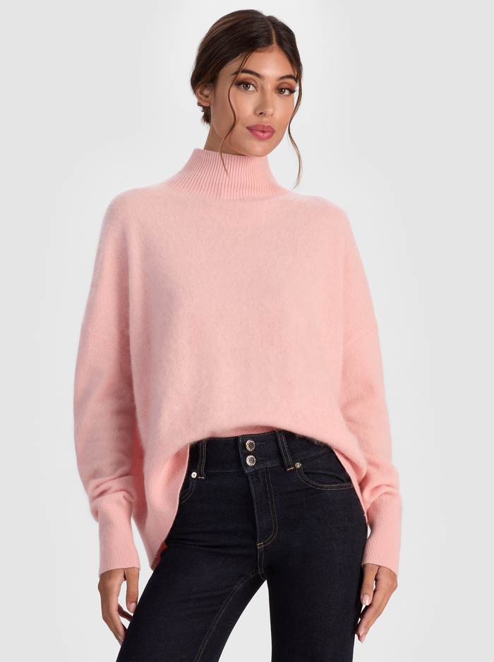 BARBRA TURTLENECK - ROSE TEA - Alice And Olivia
