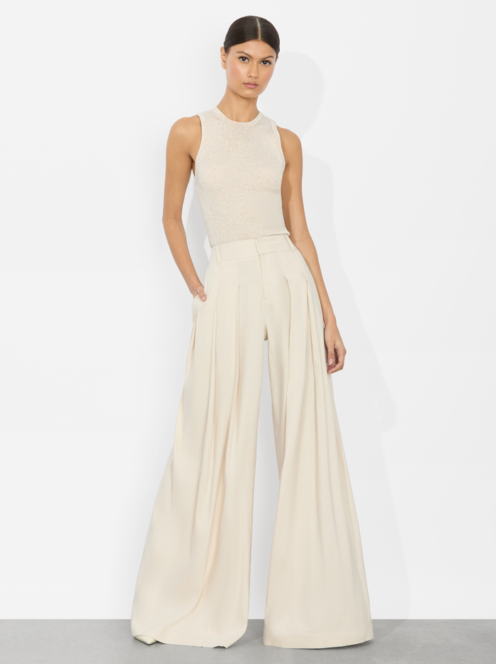 OATMEAL-SIMON TROUSER