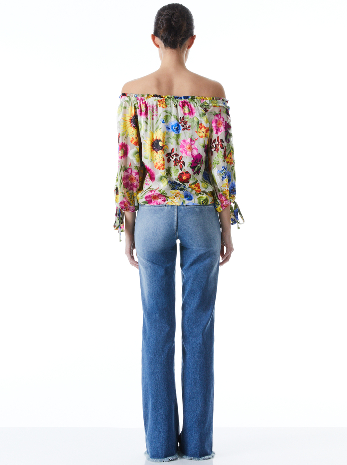ALTA PEASANT TOP - SUNDAY STROLL image 1 - Alice And Olivia