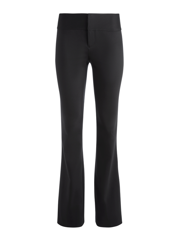 OLIVIA BOOTCUT PANT - BLACK image 5 - Alice And Olivia