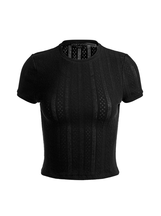 BLACK-TESS TEE