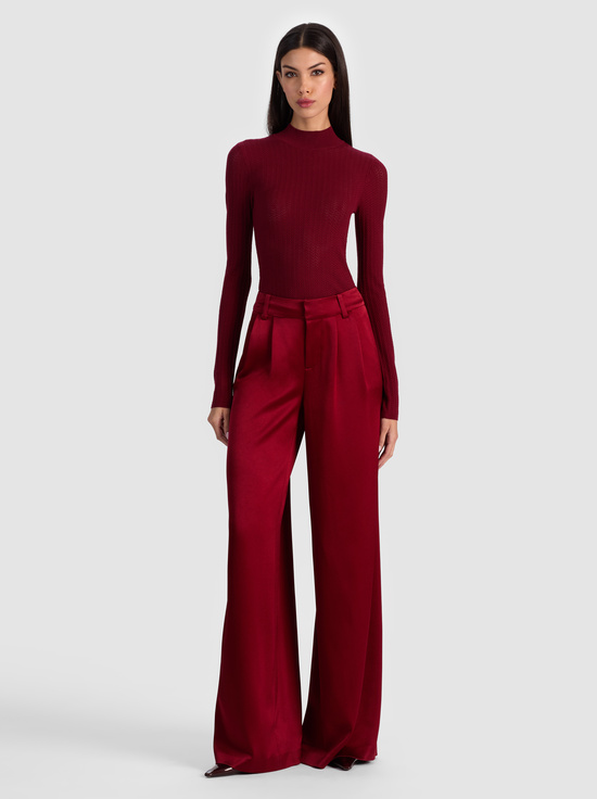 OXBLOOD-KENNEDY TROUSER