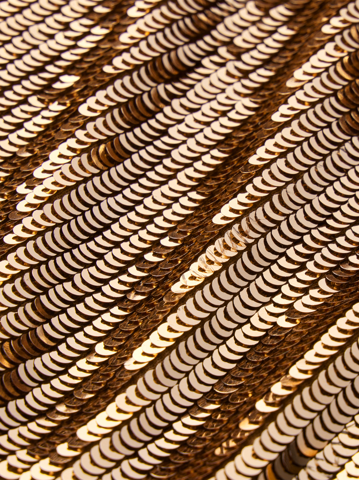 LACIE SEQUIN HOT SHORT - TAN/BRONZE image 1 - Alice And Olivia