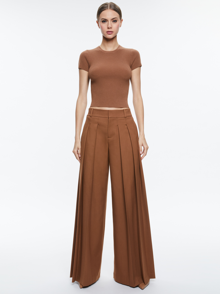 CIARA PULLOVER - CAMEL image 1 - Alice And Olivia