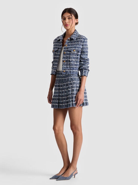 INDIGO-EMILIE MINI SKIRT