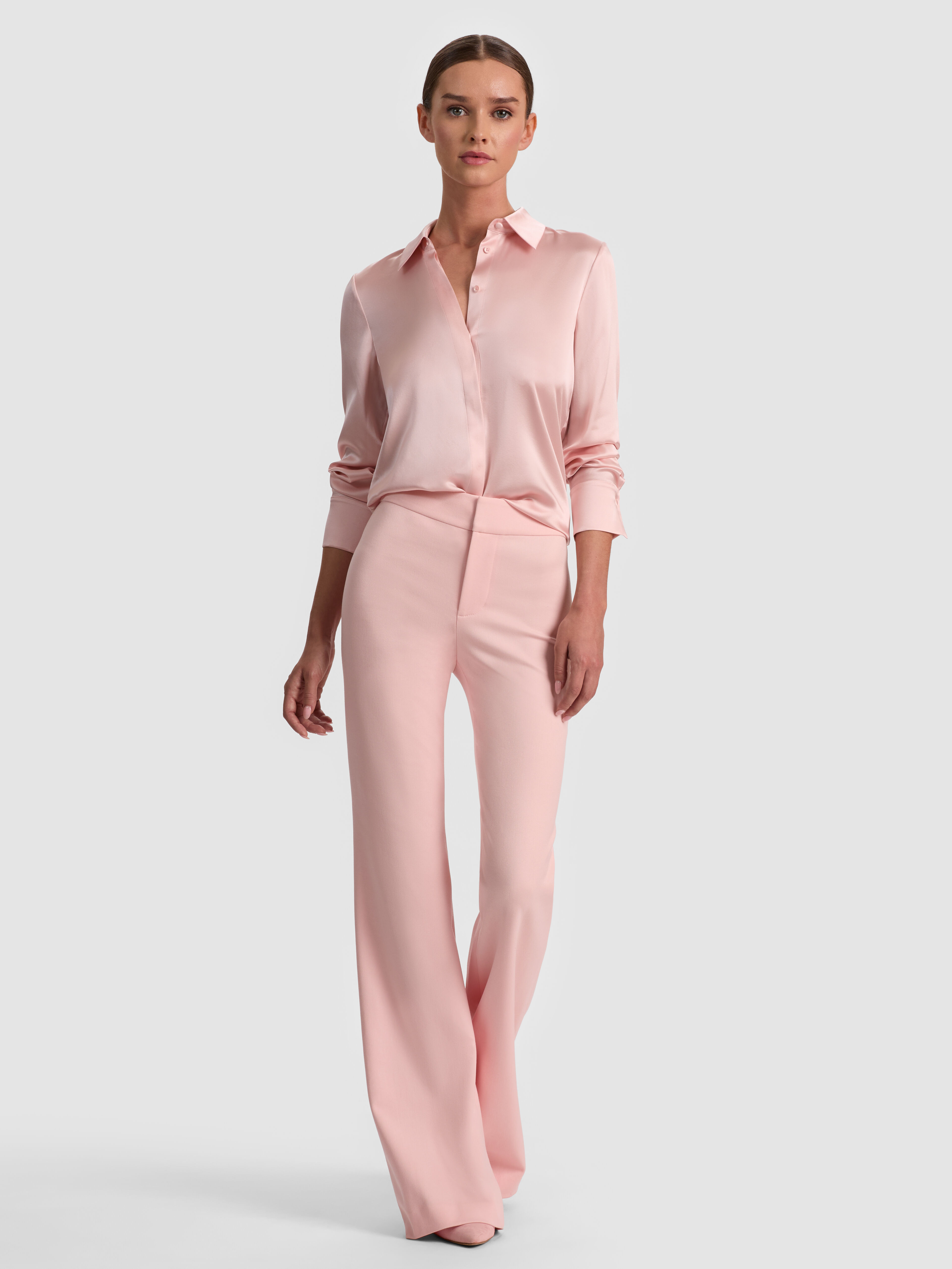 MIKAELA MINI DRESS in ENGLISH ROSE | ALICE + OLIVIA