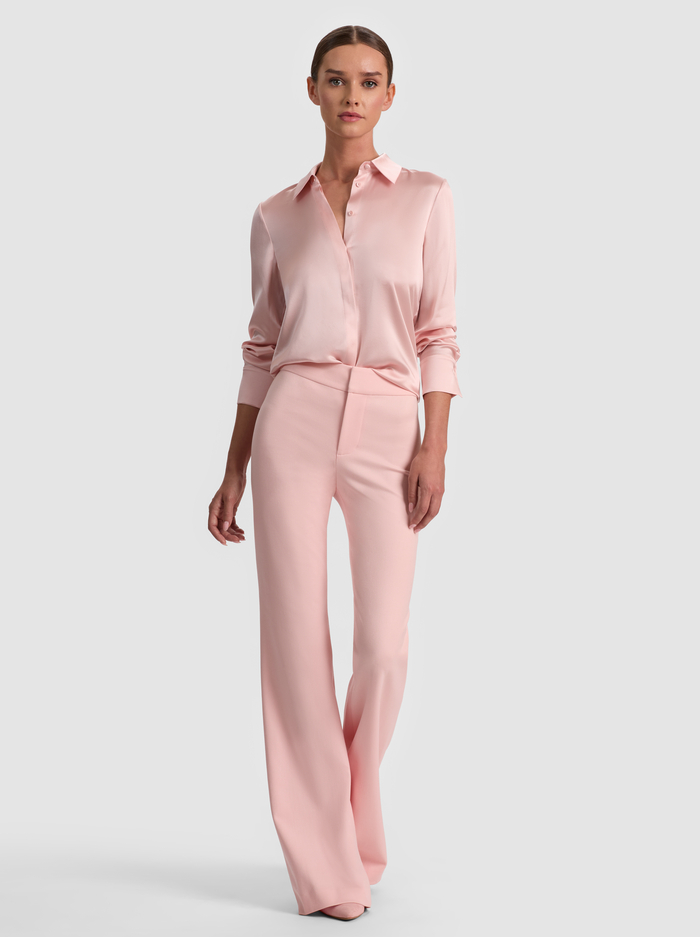 BRADY SLIM BUTTON DOWN - ENGLISH ROSE image 1 - ALICE + OLIVIA