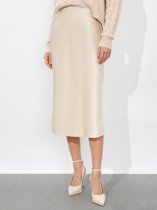 CHINO-MAEVE SLIP SKIRT