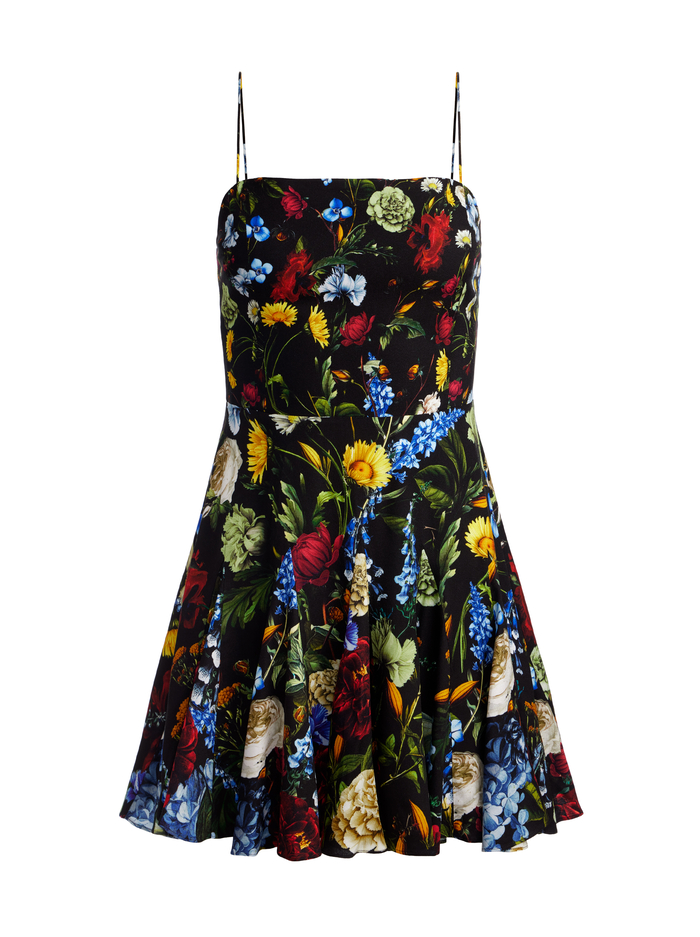 GINNY MINI DRESS - SOCIAL HOUR BLACK image 5 - Alice And Olivia