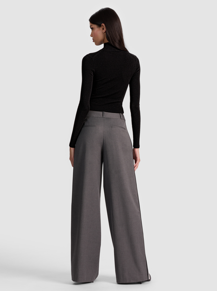 ROBERTA RIBBED TURTLENECK - BLACK image 2 - Alice And Olivia