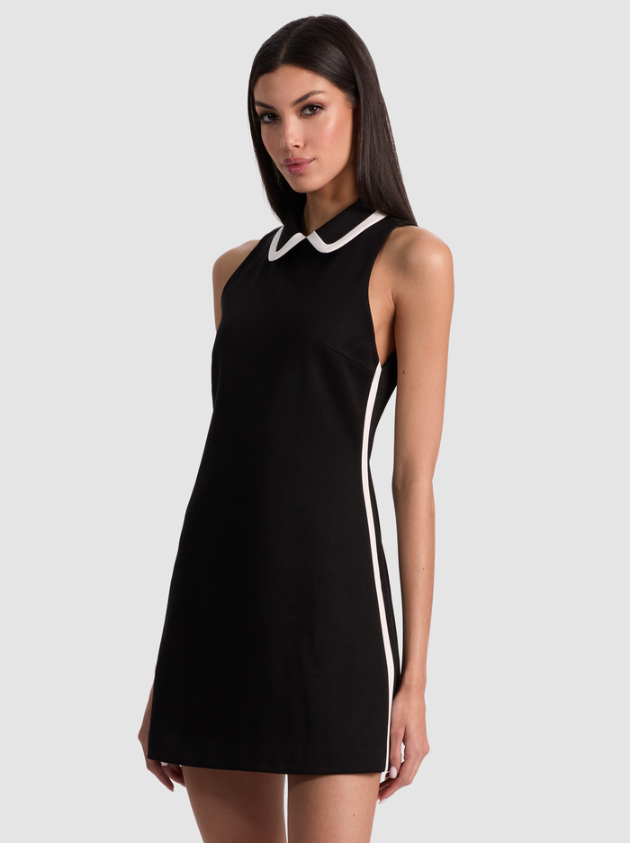 VELIA MINI DRESS - BLACK image 3 - Alice And Olivia