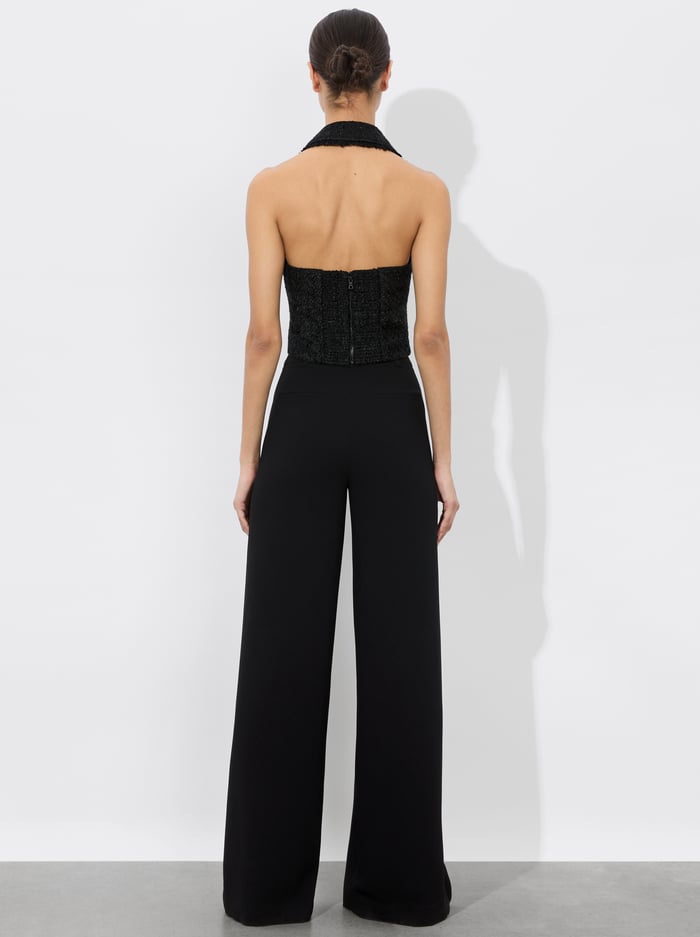 MERI HALTER VEST - BLACK image 2 - Alice And Olivia
