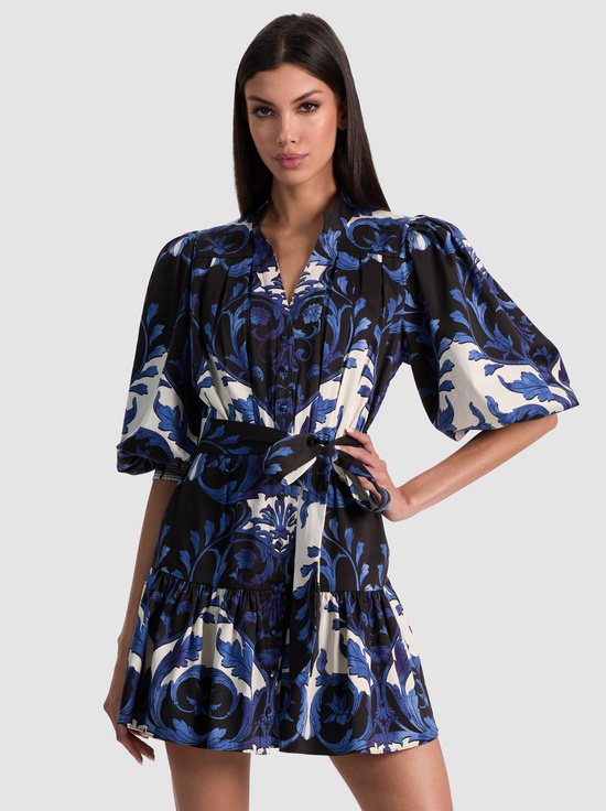 REGAL RETREAT-CORA MINI SHIRT DRESS