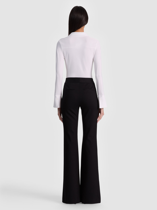 OFF WHITE-FREYA BUTTON DOWN BODYSUIT