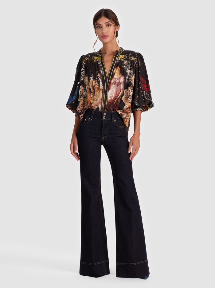 CORA BUTTON DOWN BLOUSE - MUSE image 1 - Alice And Olivia