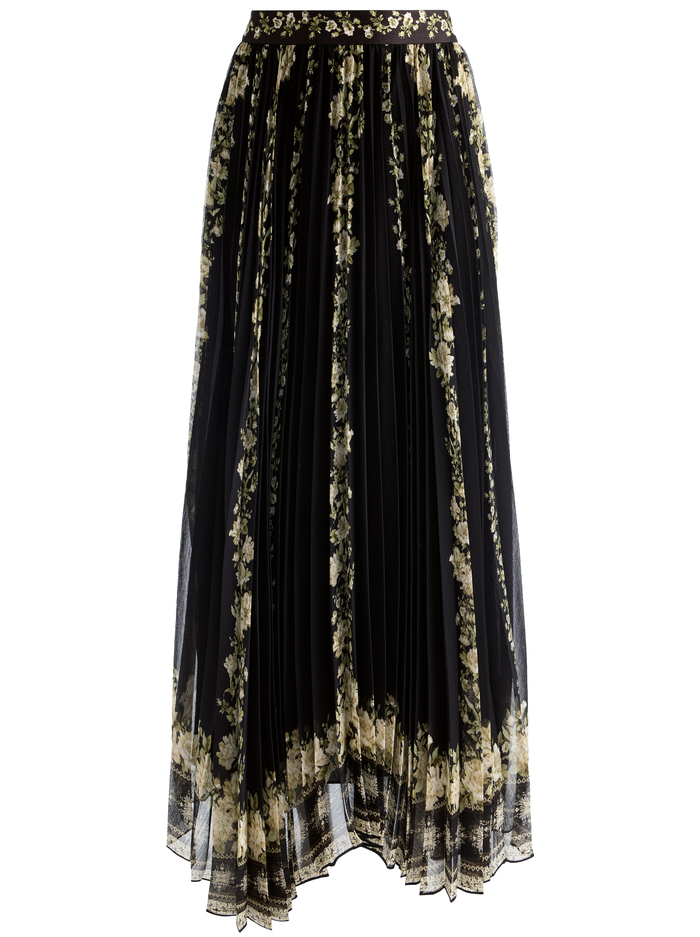 KATZ PLEATED MAXI SKIRT - FREE FALLING image 5 - Alice And Olivia