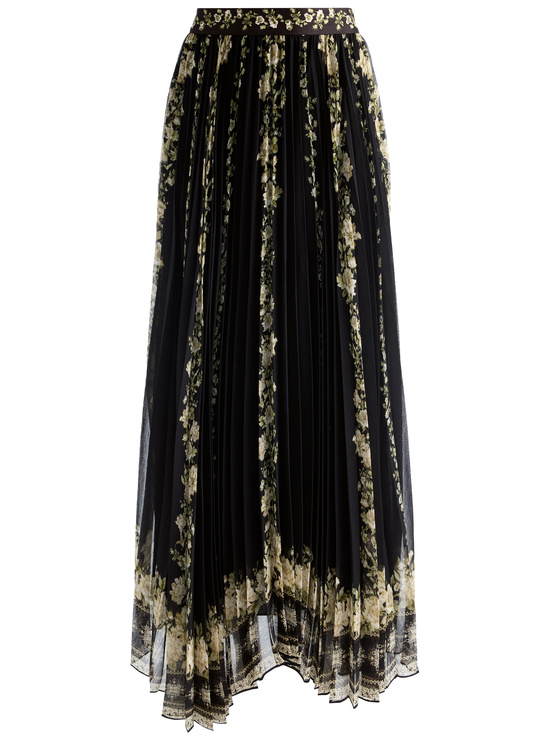 FREE FALLING-KATZ PLEATED MAXI SKIRT