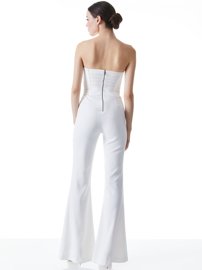 LAVERA JUMPSUIT - OFF WHITE image 1 - Alice And Olivia