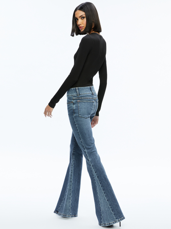 STACEY GODET BELL FLARE JEAN