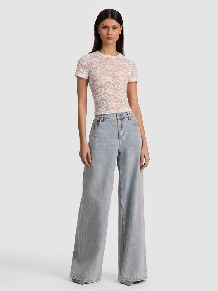 TESS TEE - OFF WHITE image 1 - ALICE + OLIVIA