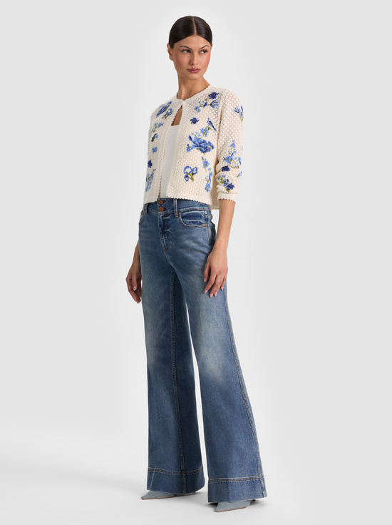 FLEUR DE PARIS-ANDERSON CROCHET CARDIGAN