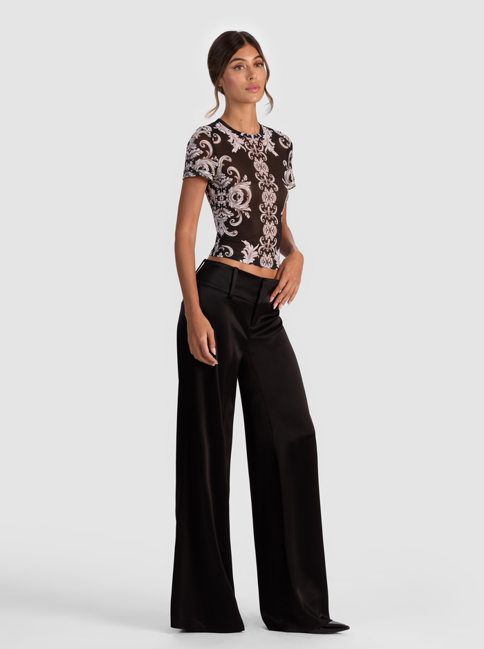 TESS MESH TEE - WINTER