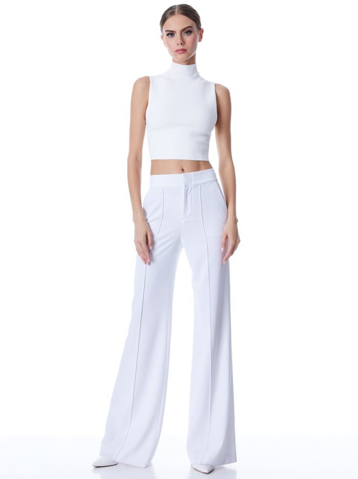DYLAN PANT - WHITE image 2 - Alice And Olivia
