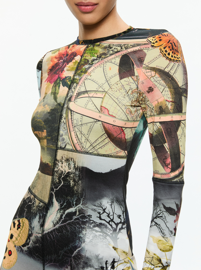 DELORA MINI DRESS - ECO FUSION image 1 - Alice And Olivia