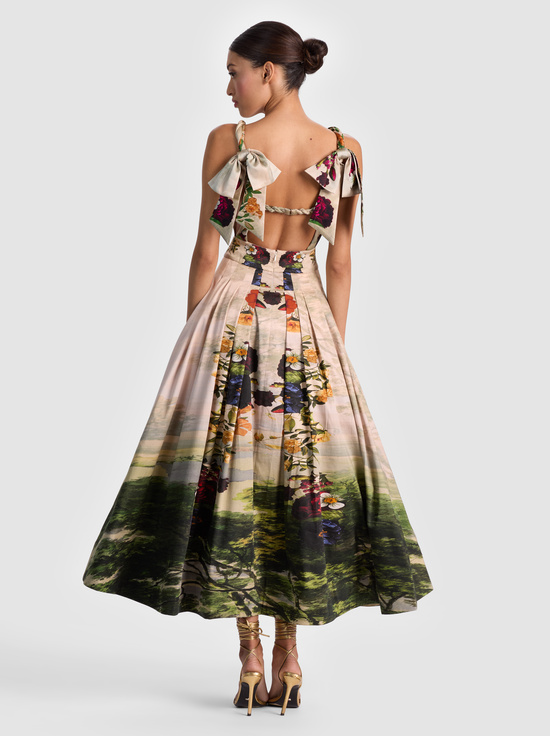 FORBIDDEN FOREST-HANA MIDI DRESS